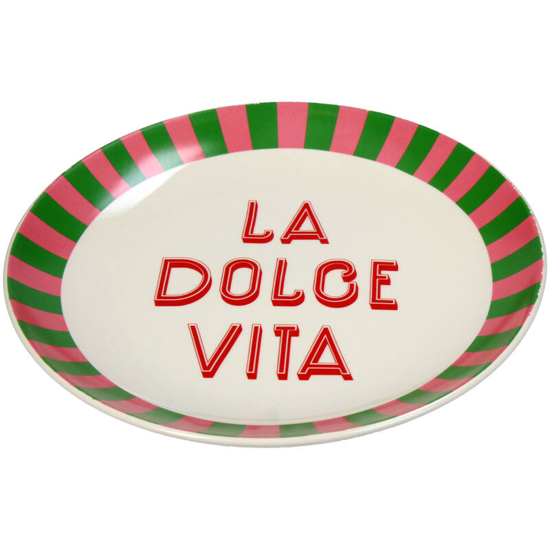 Tallrik / Serveringsfat LA DOLCE VITA