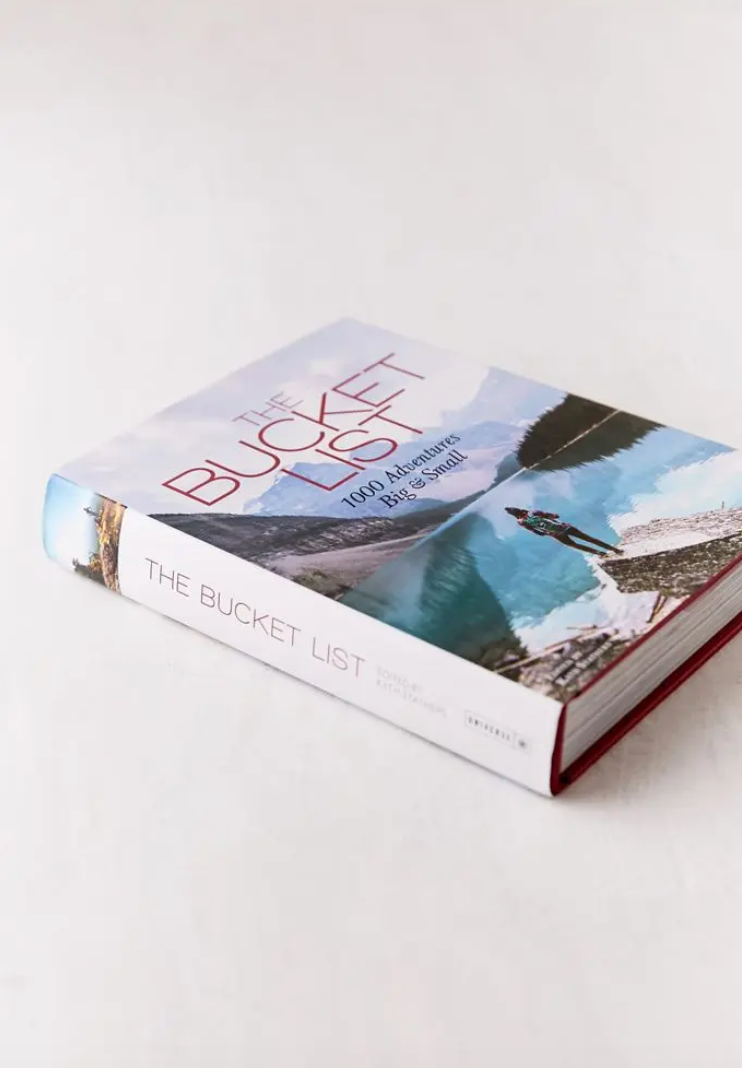 Coffee Table Book THE BUCKET LIST