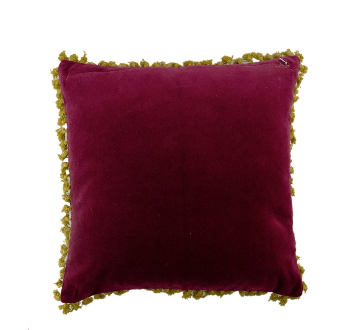 Kudde VELVET CARMINE
