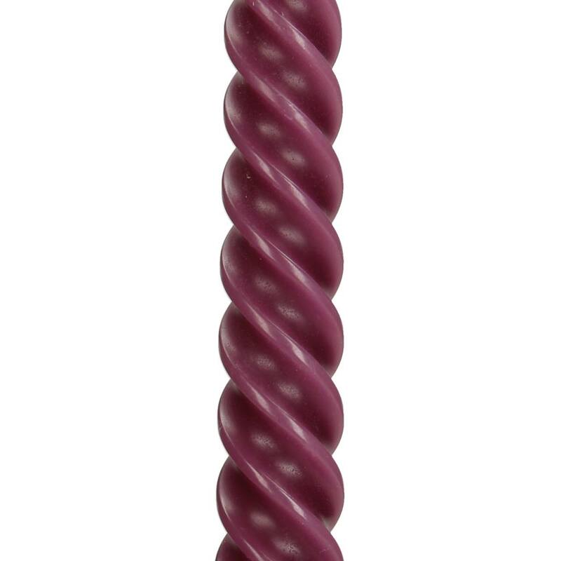 Ljus TWIST 4-pack - Lila