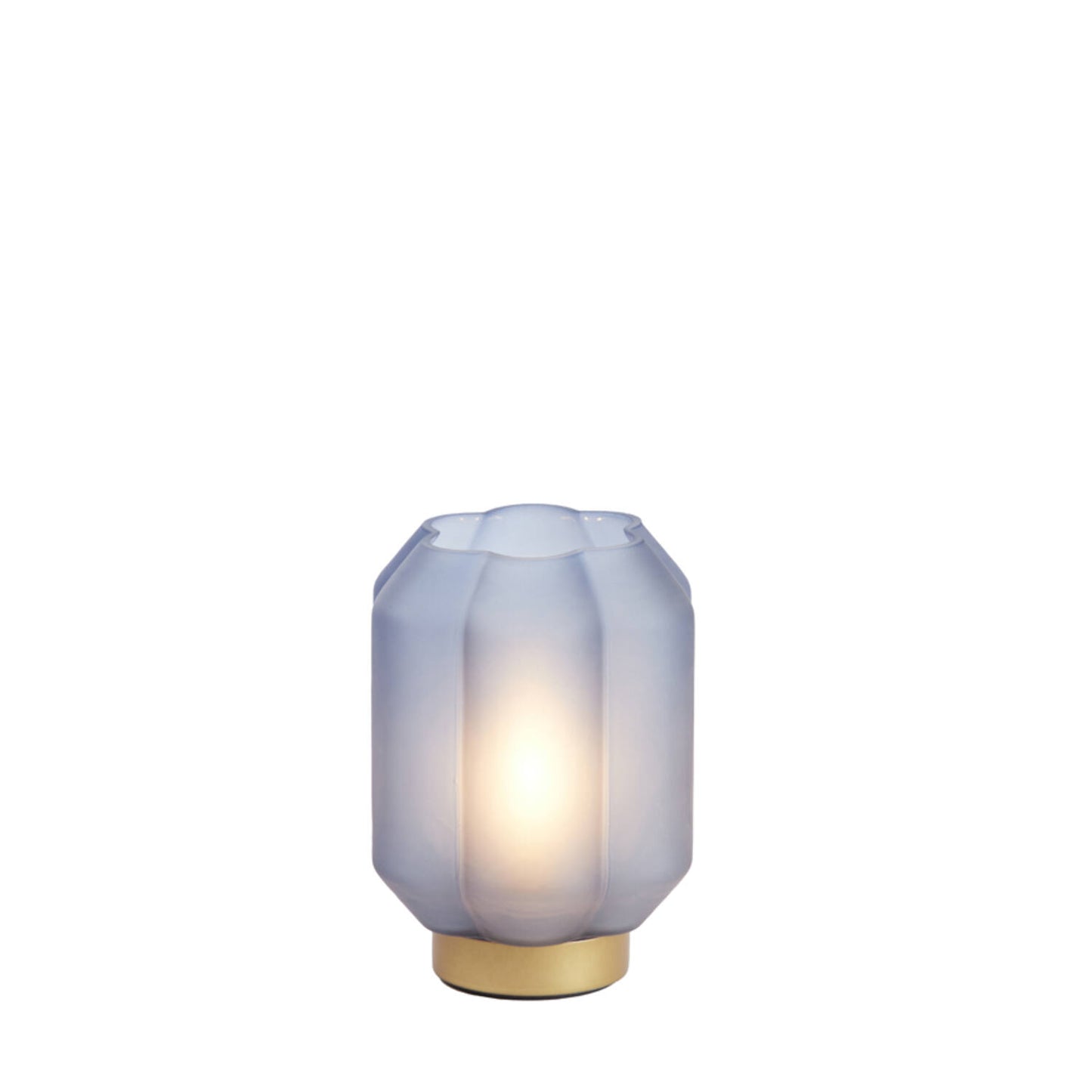Batterilampa AURORA Small - mörkblå