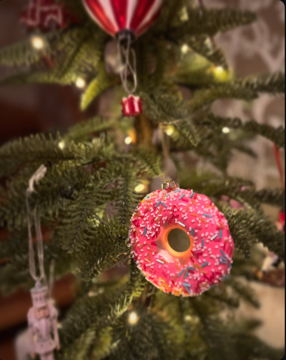 Julgransdekor MERRY GLAZE-MAS 2-pack (10 cm)