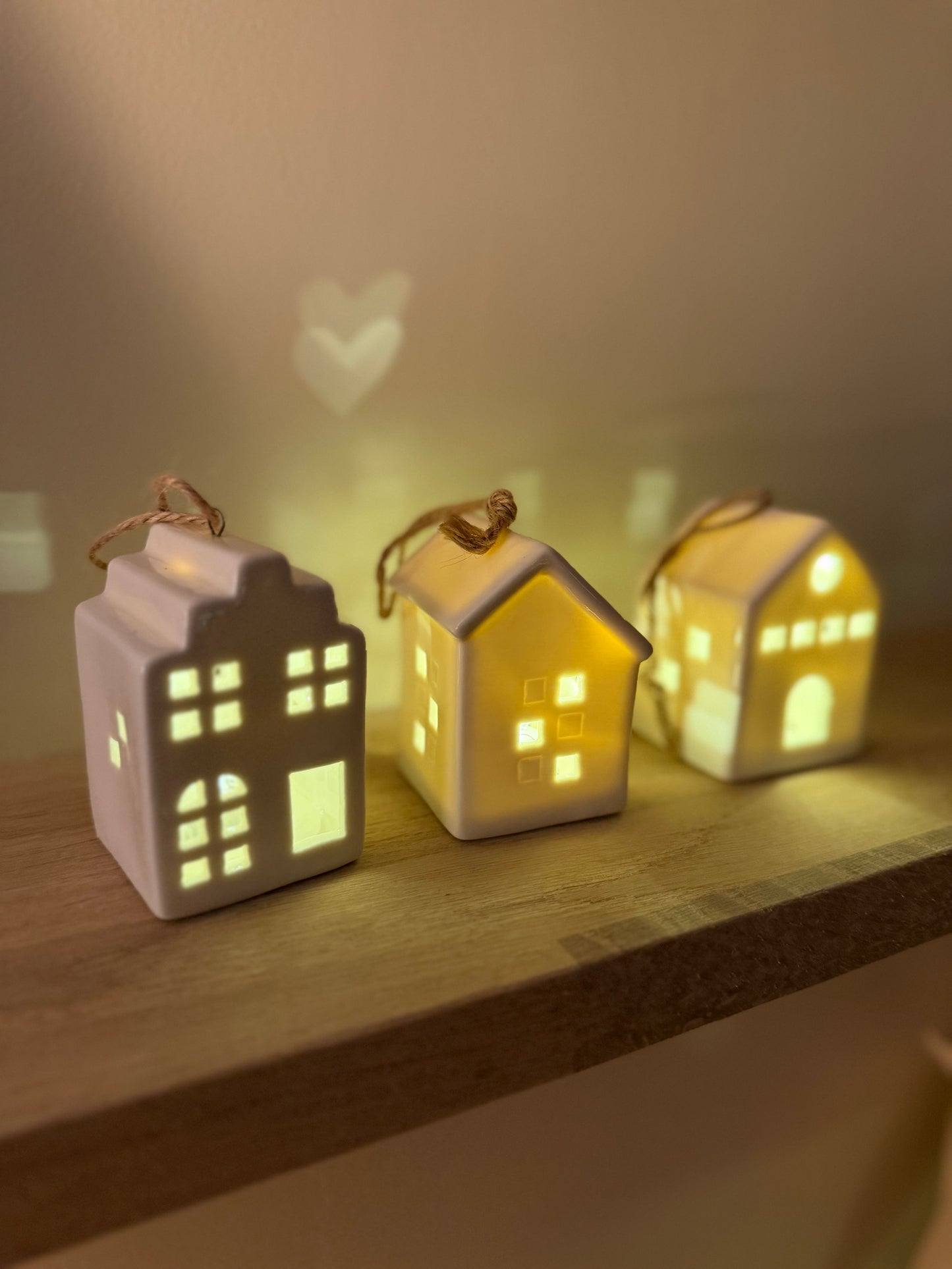 Minihus med led GRANKULLEN - högblank 3pack