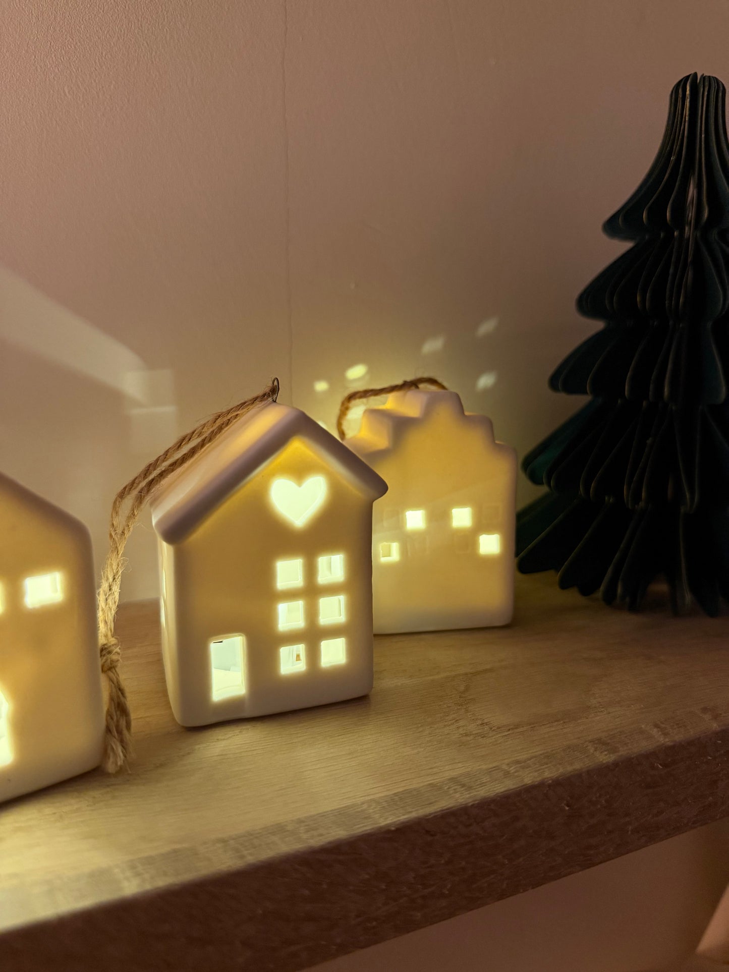 Minihus med led GRANKULLEN - högblank 3pack