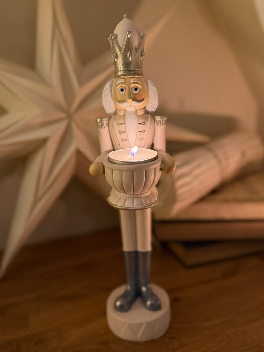 Nötknäppare RIDDARE VALNÖT Ljuslykta