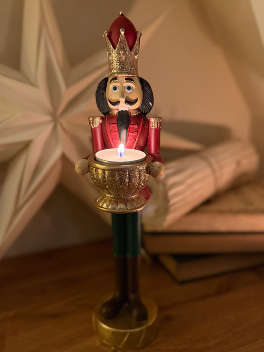 Nötknäppare HERR MANDEL - Ljuslykta