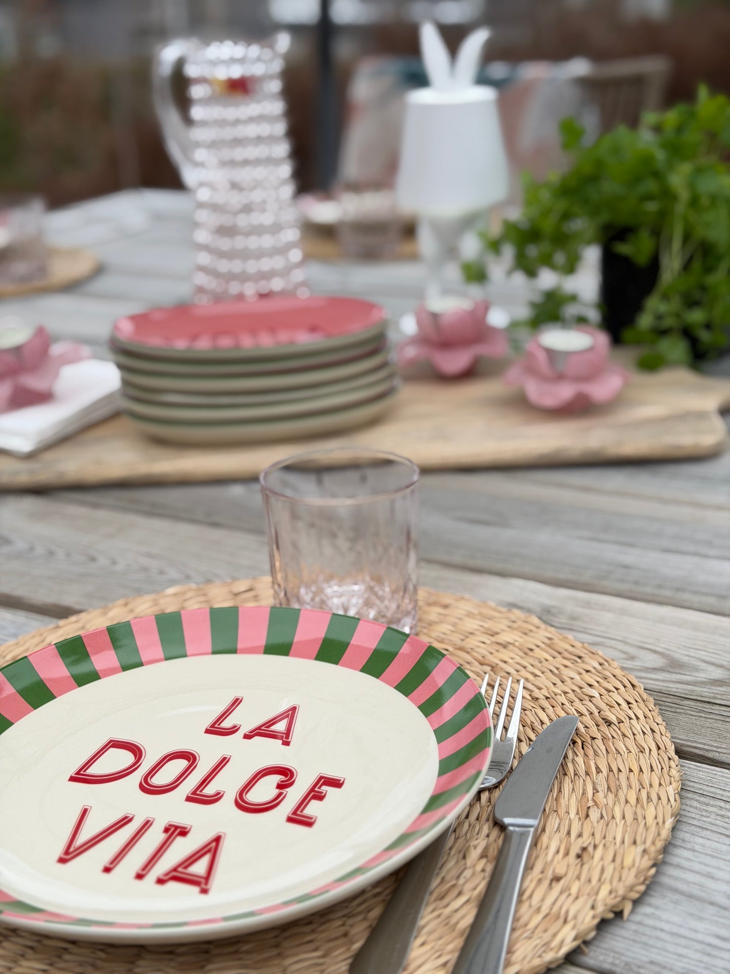 Tallrik / Serveringsfat LA DOLCE VITA