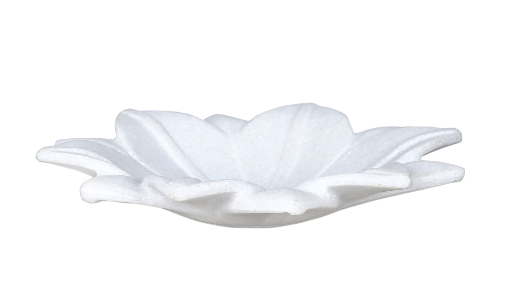 Uppläggningsfat marmor LOTUS BLOOM Medium