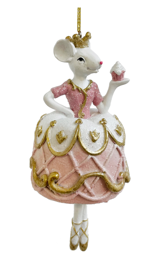 Julgransdekor BALLERINA CUPCAKE DREAMS