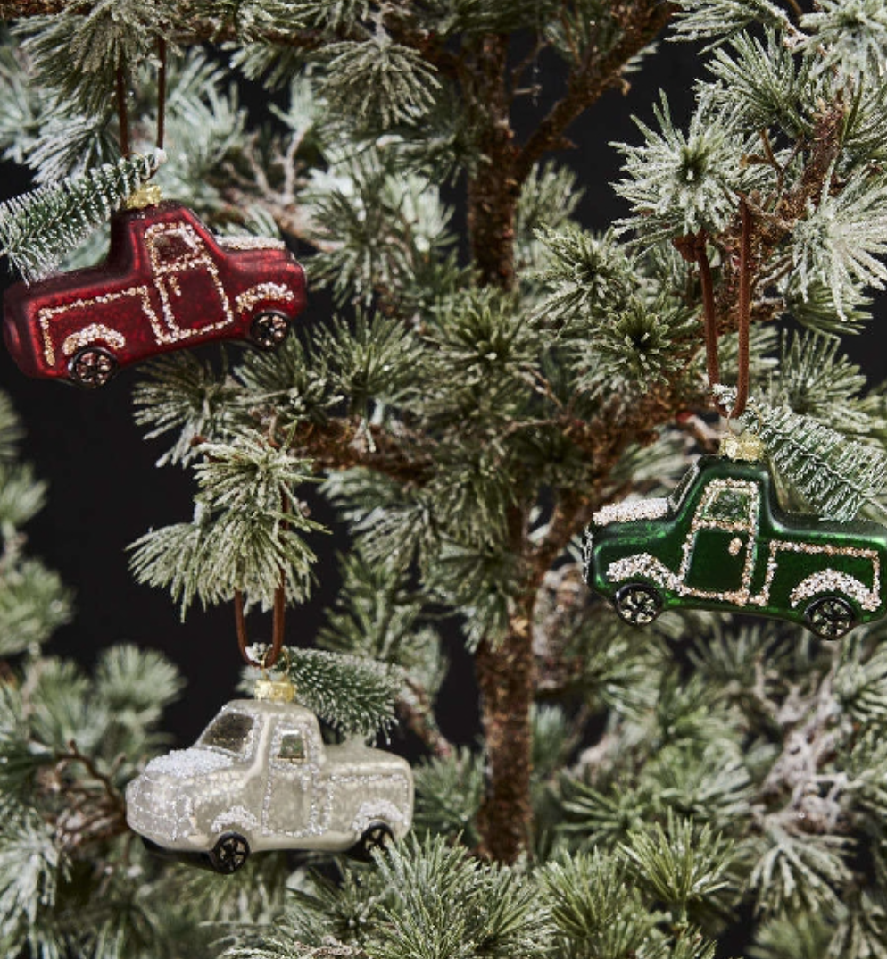 Julgransdekor HOLIDAY ROAD TRIP TRIO 3-pack
