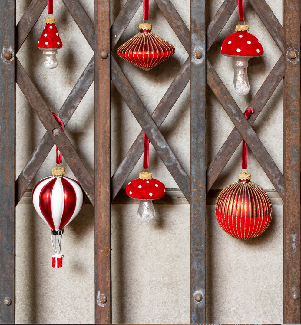 Julgransdekor JINGLE BELL BALLOON (14 cm)