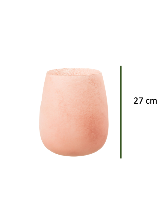 Ljuslykta / Vas PINK HAZE