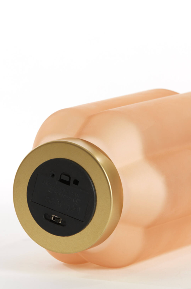 Batterilampa AURORA Large - Peach