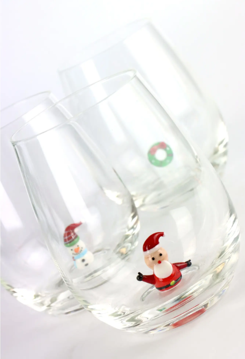 Glas JOLLY CHRISTMAS 6-pack