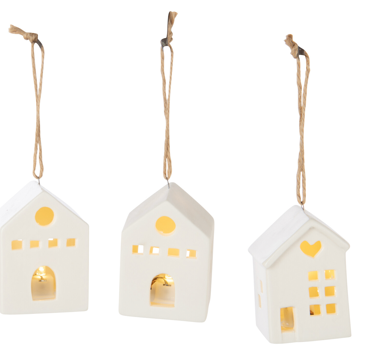 Minihus med led GRANKULLEN - högblank 3pack