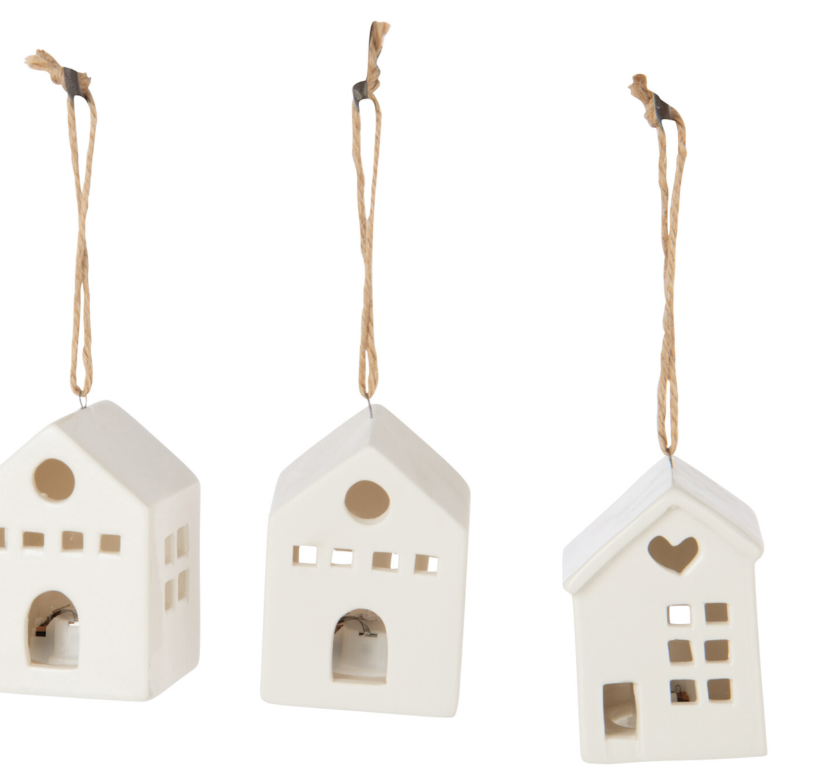 Minihus med led GRANKULLEN - högblank 3pack