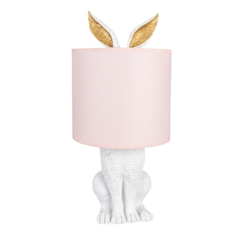 Bordslampa KURRAGÖMMA - Ljusrosa