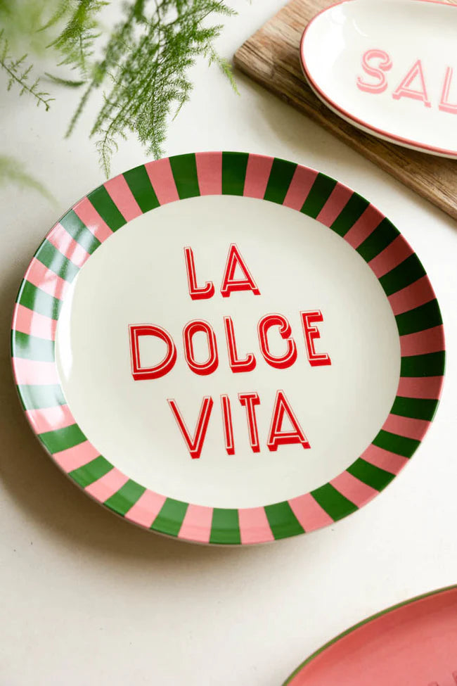 Tallrik / Serveringsfat LA DOLCE VITA