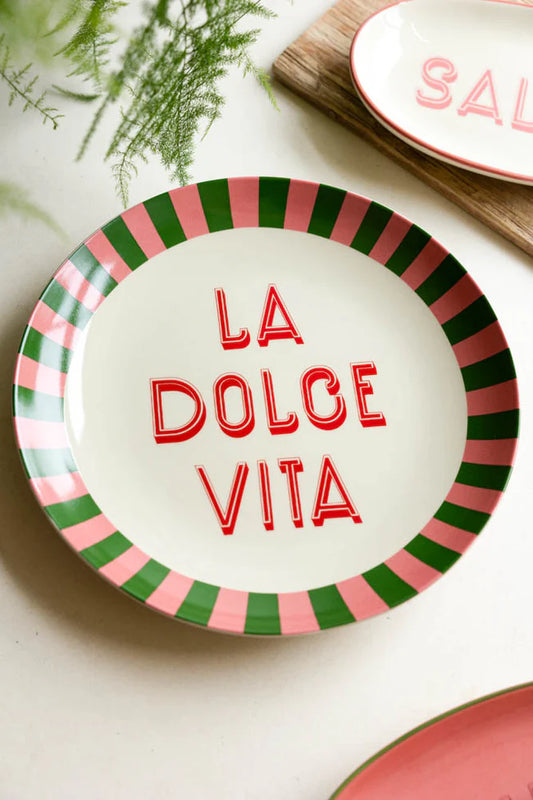 Tallrik / Serveringsfat LA DOLCE VITA