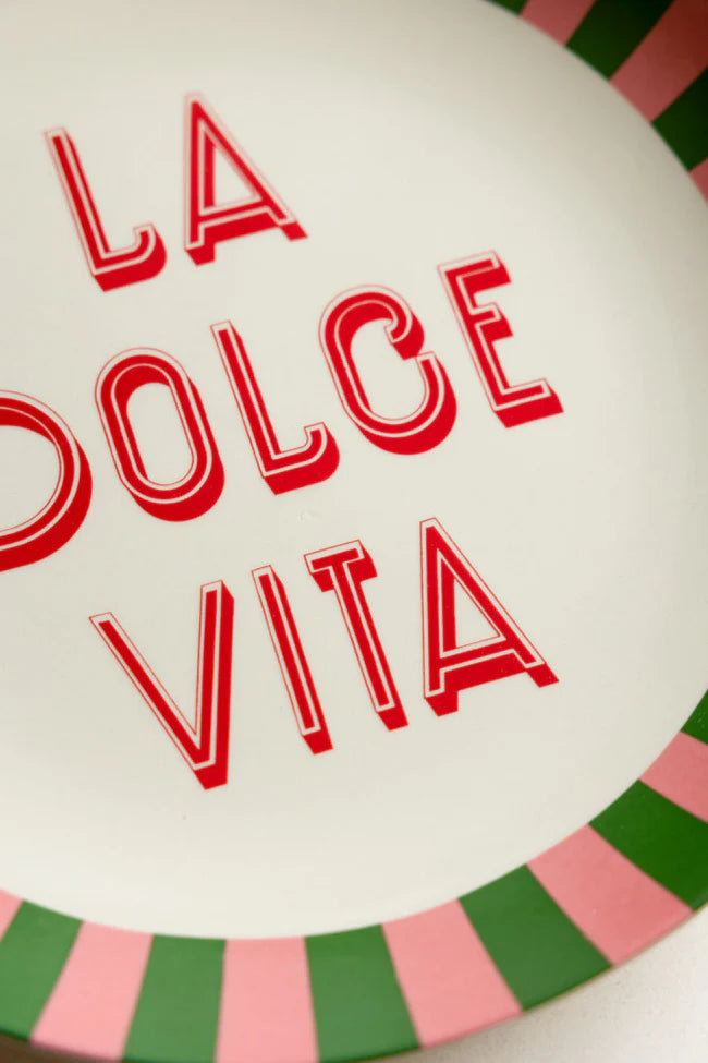 Tallrik / Serveringsfat LA DOLCE VITA
